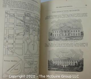 Group of Books about Washington DC. Includes My 30 Years Backstairs at the White House, Antique Guide to Washington DC, and Speed Typing Certificate 