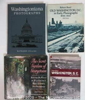 Four Washington DC Books - Vintage Photos