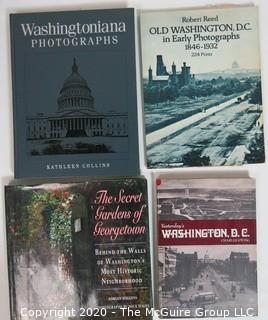 Four Washington DC Books - Vintage Photos