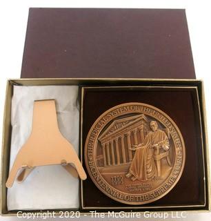 US Supreme Court Brass Medallion in Box