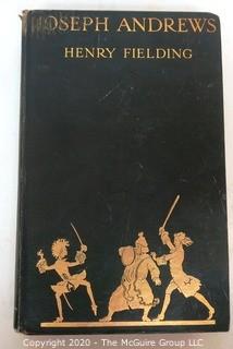 Vintage Hard Cover Book - Joseph Andrews by Henry Fielding