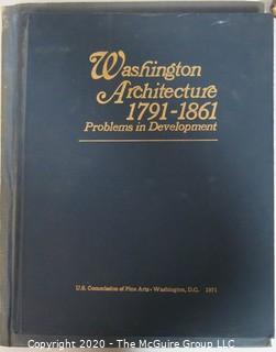 Antique 1900's Washington DC Park and City Planning Books with Maps