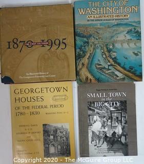 Four Hardback Books on Washington DC