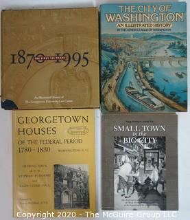 Four Hardback Books on Washington DC