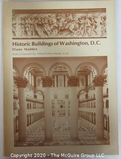 Group of Books about Washington DC Local Landmarks.  Includes Willard Hotel, Union Station. Georgetown, 