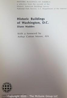 Group of Books about Washington DC Local Landmarks.  Includes Willard Hotel, Union Station. Georgetown, 