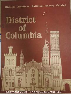 Group of Books about Washington DC Local Landmarks.  Includes Willard Hotel, Union Station. Georgetown, 