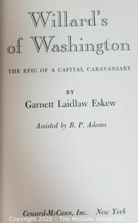 Group of Books about Washington DC Local Landmarks.  Includes Willard Hotel, Union Station. Georgetown, 