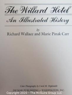 Group of Books about Washington DC Local Landmarks.  Includes Willard Hotel, Union Station. Georgetown, 