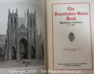 Five Books on Washington DC Church.  Includes National Cathedral.