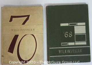 Two Yearbooks (1968 & 1970) from Wilkinson High School, Orangeburg South Carolina.  