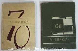 Two Yearbooks (1968 & 1970) from Wilkinson High School, Orangeburg South Carolina.  