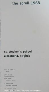 Vintage St Stephens Yearbook 1968 and Saint Matthews of Washington