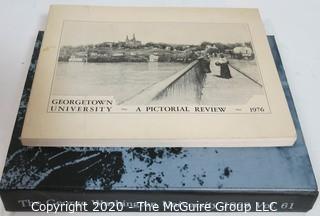 1969 The George Washington University Yearbook & 1976 Georgetown University; A Pictorial Review