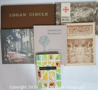 Group of Washington DC  Books - Dupont Circle, Logan Circle, Georgetown, Meridian Hill