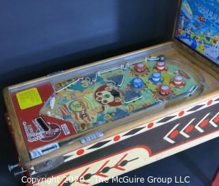 Limited Production 1956 "Harbor Lites", D. Gottlieb & Co. Electromechanical Pin Ball Machine, working condition, restored. 55"Long x 65"Tall at back x 26"Wide. Entertainment, Games