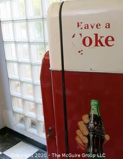 Model V-44 Coca-Cola Coke Vendo Vending Machine; working condition; 17W x 22D x 57.5"Tall  