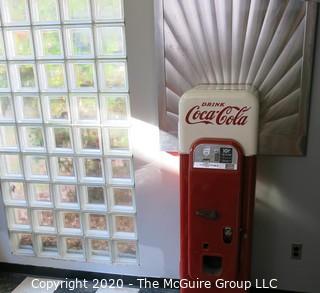 Model V-44 Coca-Cola Coke Vendo Vending Machine; working condition; 17W x 22D x 57.5"Tall  