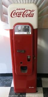 Model V-44 Coca-Cola Coke Vendo Vending Machine; working condition; 17W x 22D x 57.5"Tall  