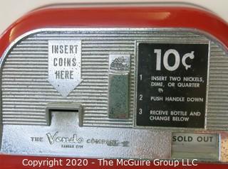 Model V-44 Coca-Cola Coke Vendo Vending Machine; working condition; 17W x 22D x 57.5"Tall  