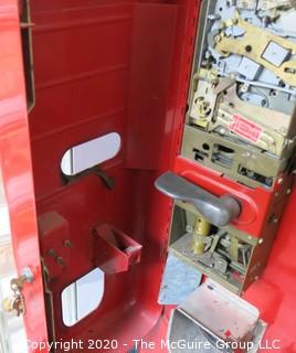 Model V-44 Coca-Cola Coke Vendo Vending Machine; working condition; 17W x 22D x 57.5"Tall  