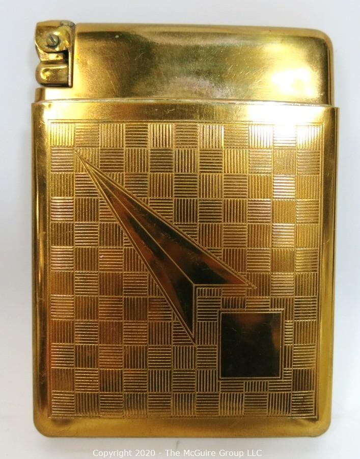 Sold at Auction: Vintage EVANS Cigarette Case & Lighter