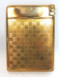 Vintage 1950's Mid Century Modern Royal Case Lite Cigarette Case & Lighter