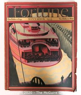 November 1935 Fortune Magazine. 