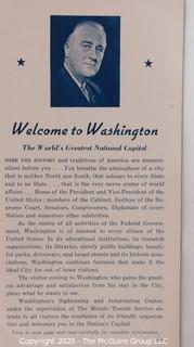 Group of Vintage Washington DC Menus and Memorabilia 