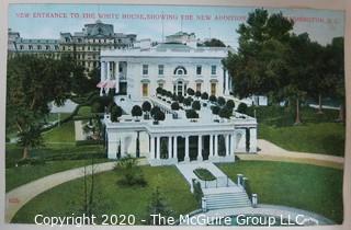 Vintage Scrapbook Full of Washington DC Postcards