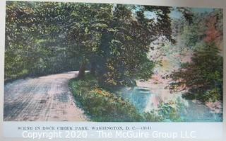 Vintage Scrapbook Full of Washington DC Postcards