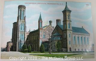 Vintage Scrapbook Full of Washington DC Postcards