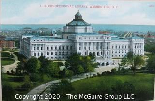 Vintage Scrapbook Full of Washington DC Postcards