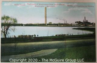 Vintage Scrapbook Full of Washington DC Postcards