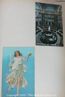 Vintage Scrapbook Full of Washington DC Postcards