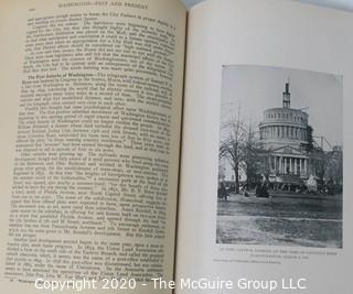 Four Volume Set of Washington DC Past & Present by John Clagett Proctor 1930