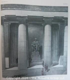 Lincoln Memorial Commission Report, Paper Binding, 1913.  With Illustrations.