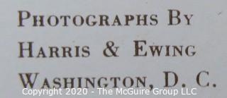 Washington and the Presidents, Photographs by Harris & Ewing. Circa 1920