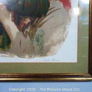 Framed Color Print Signed by Artist and Numbered