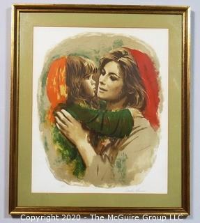 Framed Color Print Signed by Artist and Numbered