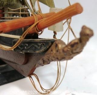 Fully Assembled Wooden Tall Ship Model "Cutty Sark"