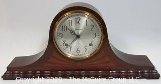 Eight Day Sessions Mantel Clock in Wood Case