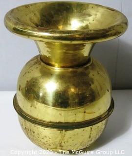 Large Brass Spittoon