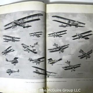 Military Aeroplanes, 1918 Edition by Grover C Loening, Classic Aviation Book {there appear to be pages missing or cut out from book}