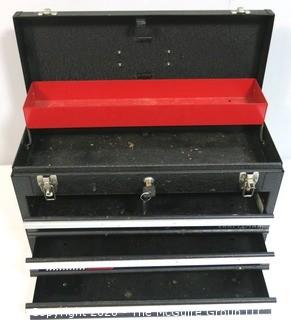 Black & Chrome Craftsman Tool Chest