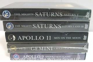 Five DVDs on the Space Program