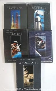 Five DVDs on the Space Program