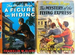 Two Vintage Hardy Boy Books with Dust Jackets