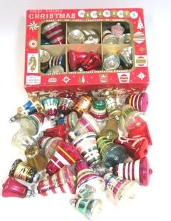 Collections of Vintage Glass Bell Ornaments