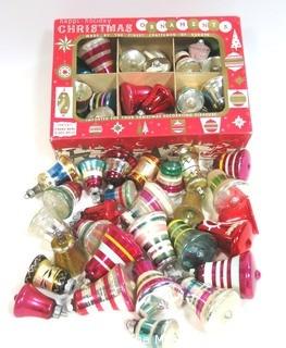 Collections of Vintage Glass Bell Ornaments